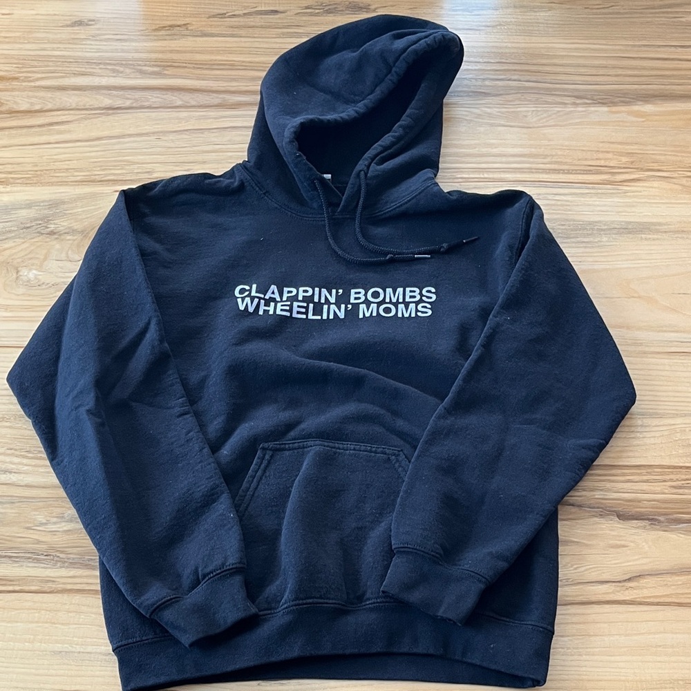 Gildan Black Graphic Hoodie